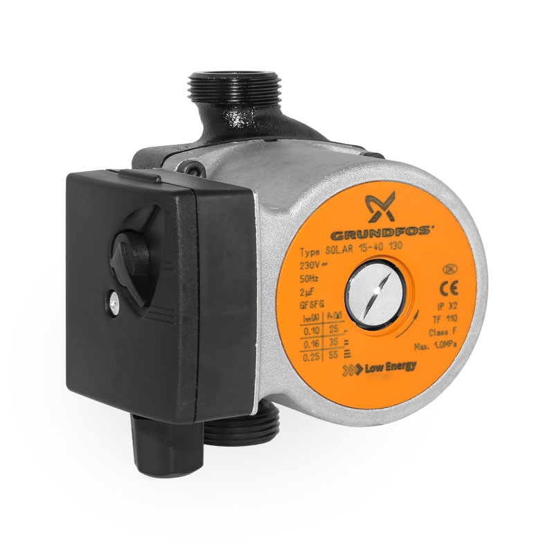 Grundfos Solar UPS 1540 130 mm Solarpumpe Solar... nur 134.90 EUR