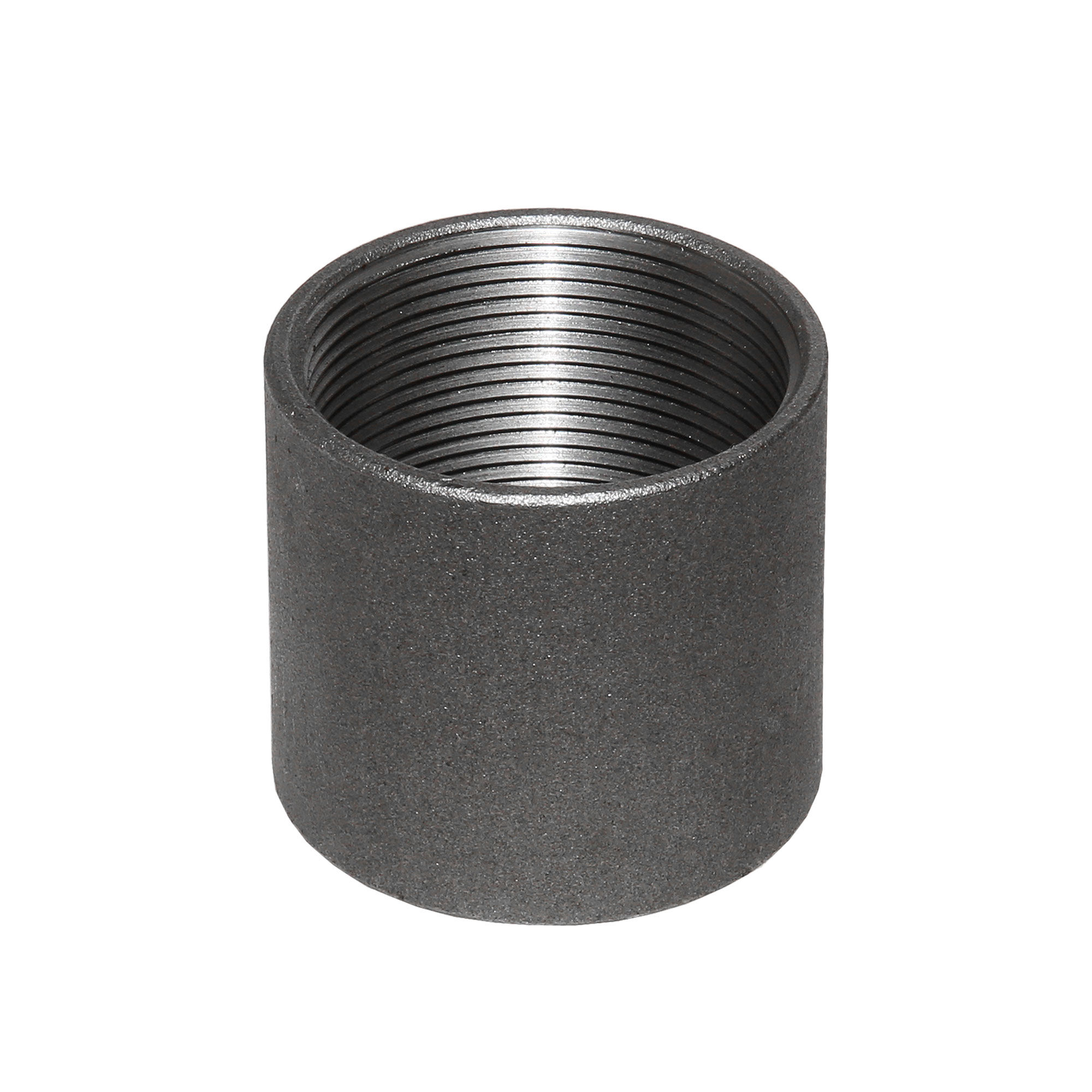 Sonderangebot Gebo Stahlmuffe 2- schwarz 1 Stk.  73.001.09S