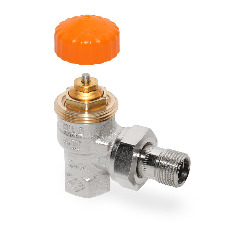 Heimeier Eclipse Thermostat-Unterteil Thermostatventil 3/8- Eckform 3931-01.000