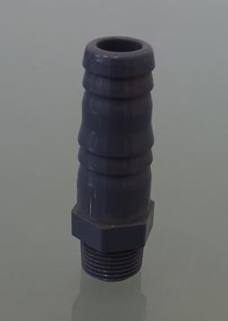 Well2wellness Raccordo A Tubo PVC 50 Mm X 50 Mm - 3 Pezzi, Grigio, Max 16 Bar Per Piscina E Pompa - 3