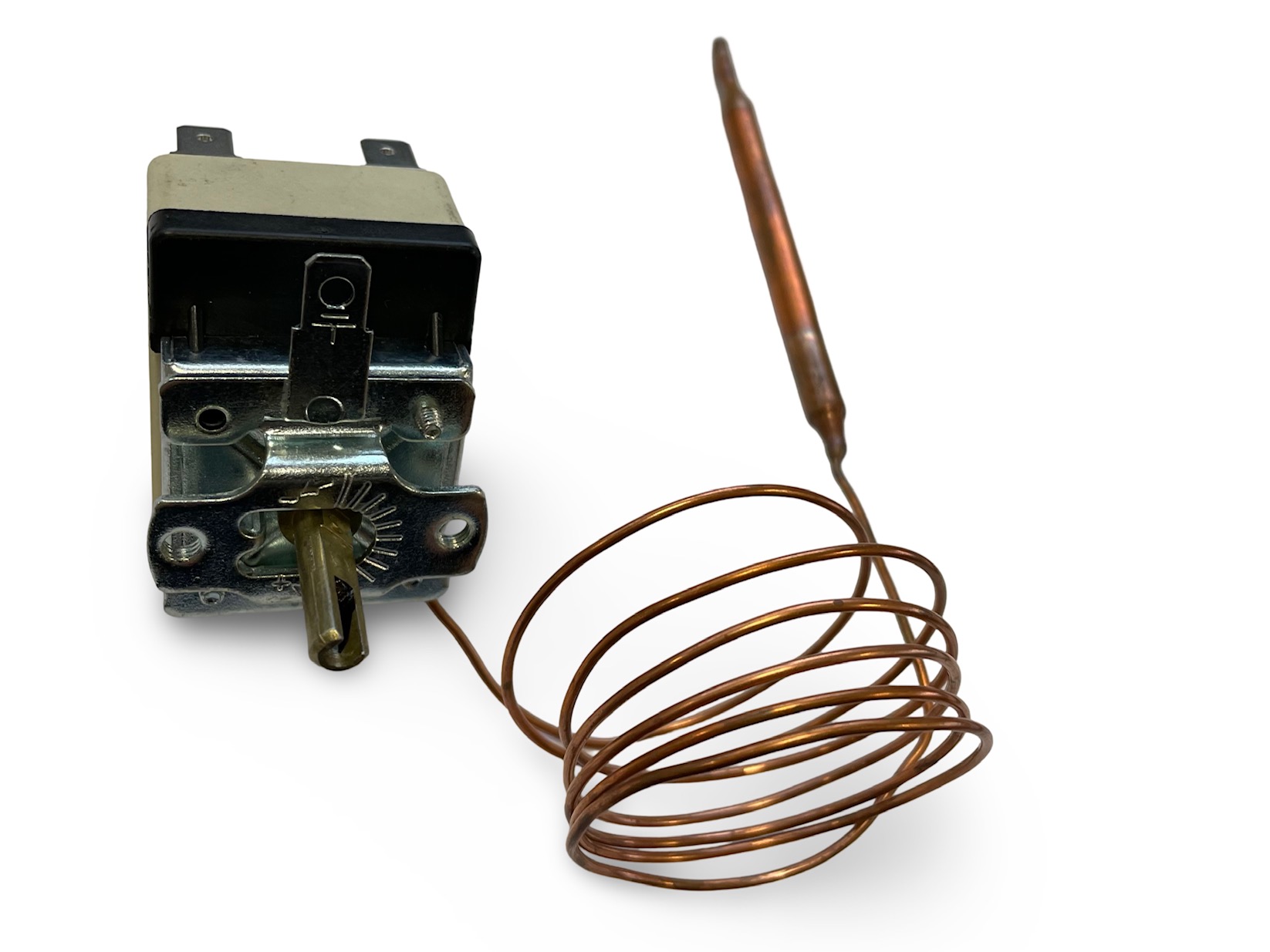 CAEM Thermostat Einbauthermostat mit Tauchfühler 30 - 90°C 230V Fühler Ø 6x95mm