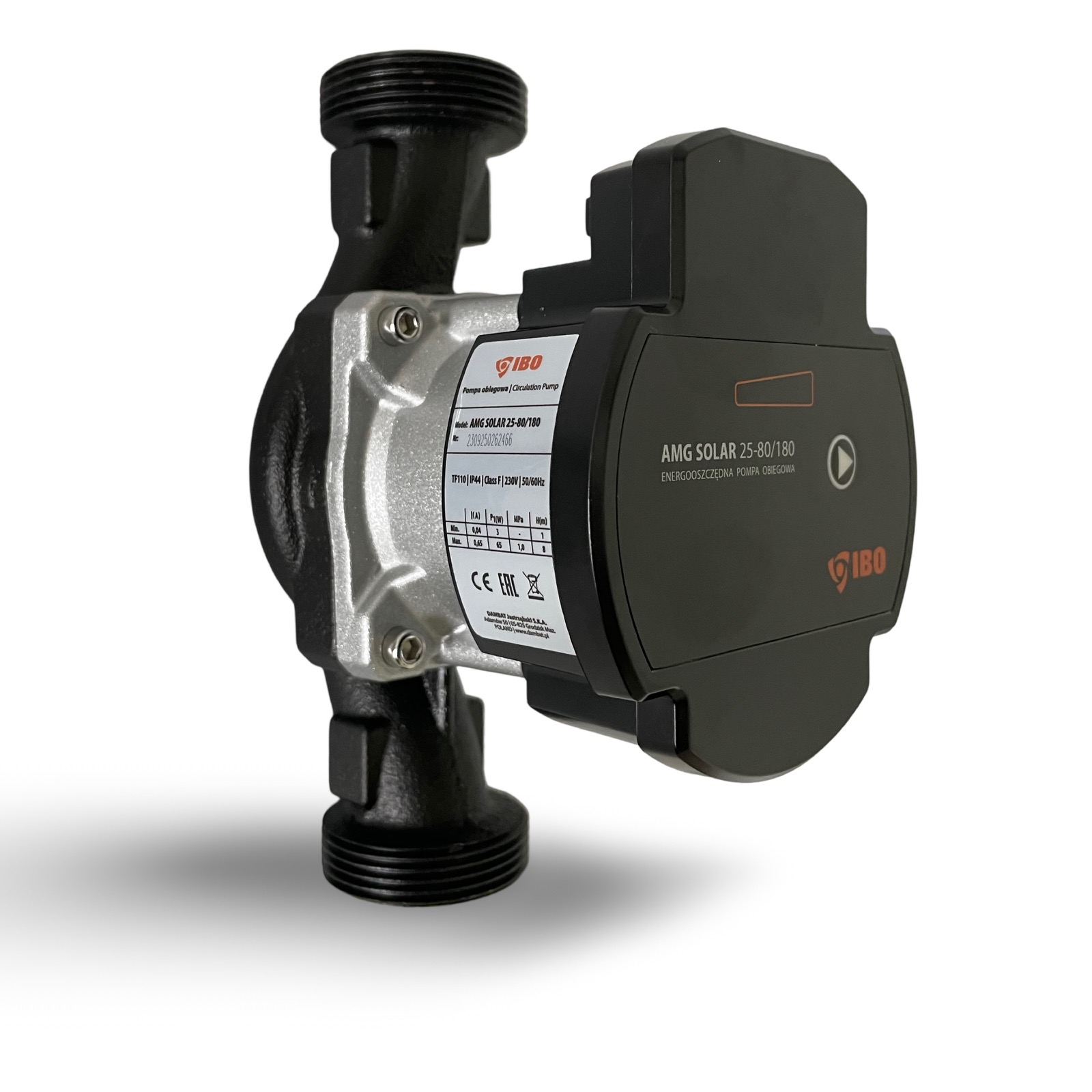 IBO AMG Solar 25-80/180 PWM Solarpumpe Hocheffizienzpumpe EEI 0,21