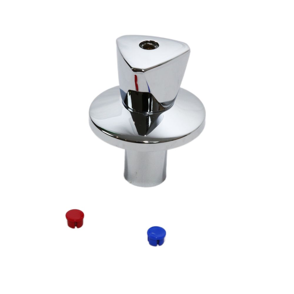 Wasserz�hlerblock Fertigmontageset Griff Typ FMS-K Warm/Kalt  384641634201