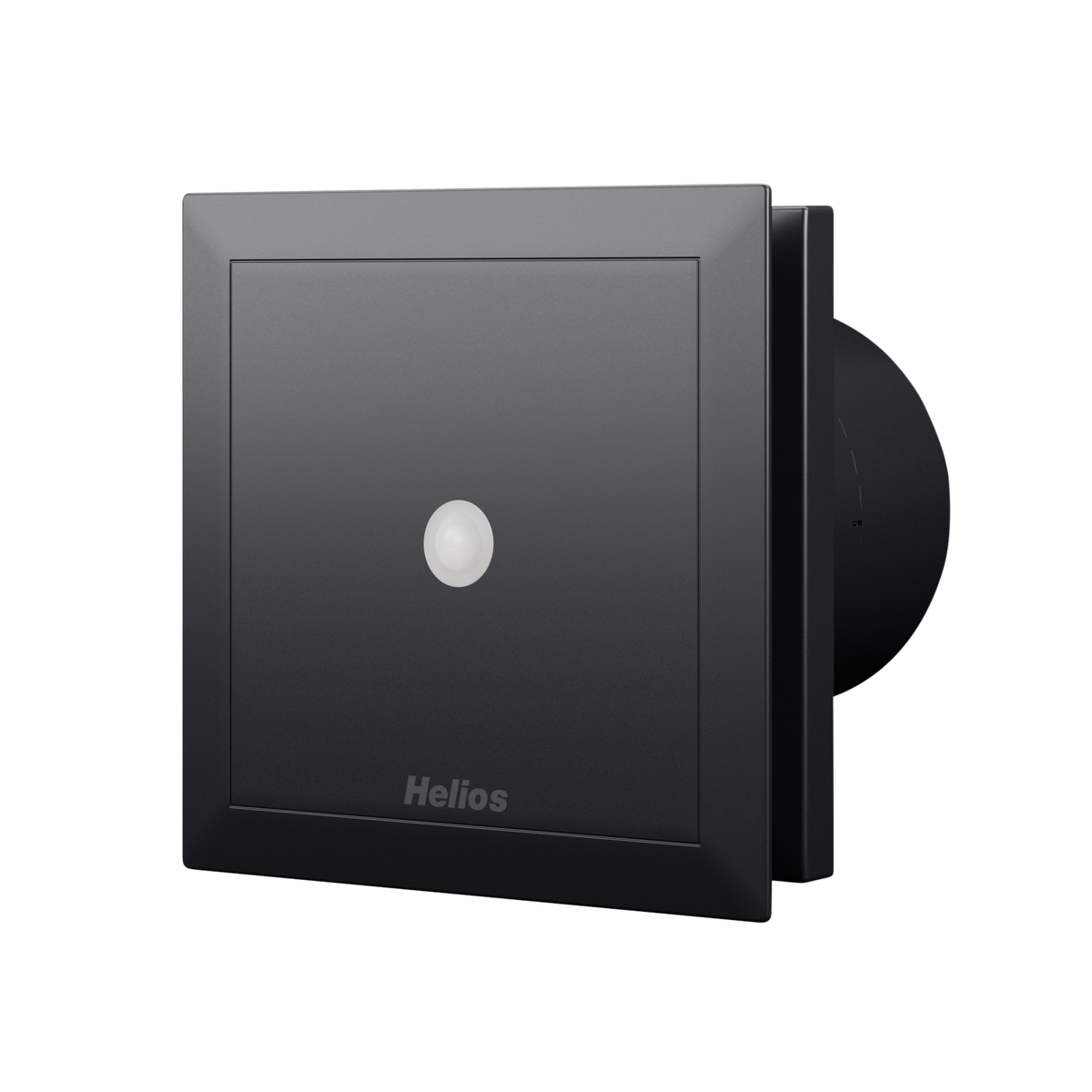 Helios Kleinl�fter MiniVent M1/100 P black, mit 2 Leistungsstufen ( 90/75 m�/h) Pr�senzmelder 40773