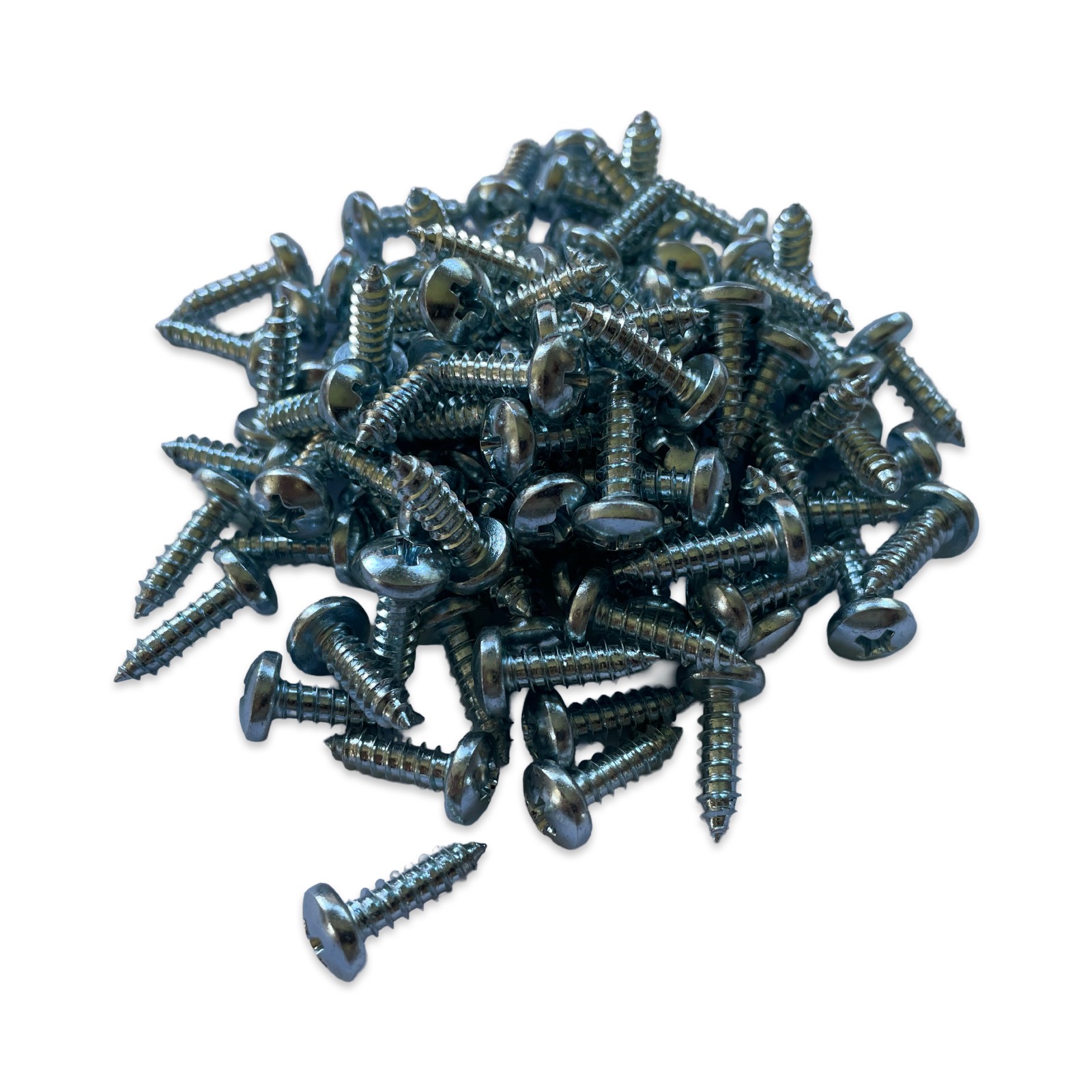 Linsenkopfschraube Schraube Blechschraube 4,8 x 16mm DIN7981 galvanisch verzinkt 100 St�ck