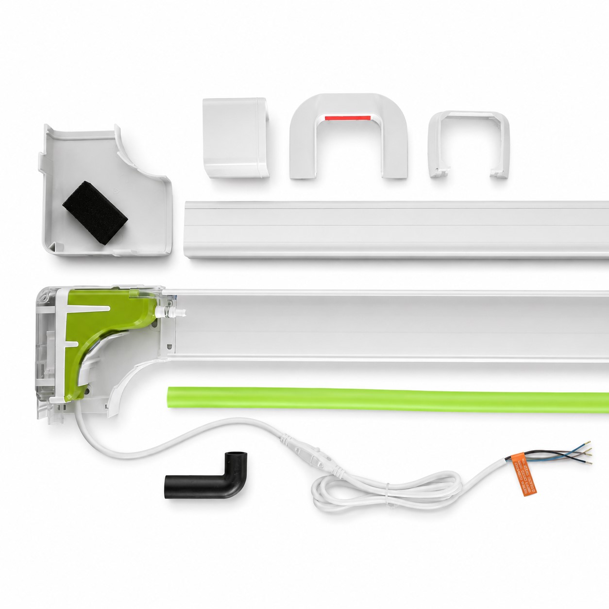 Aspen Kondensatpumpe New Silent+ Mini Lime Eckkanal- Kondensatpumpe für Wand- Klimageräte
