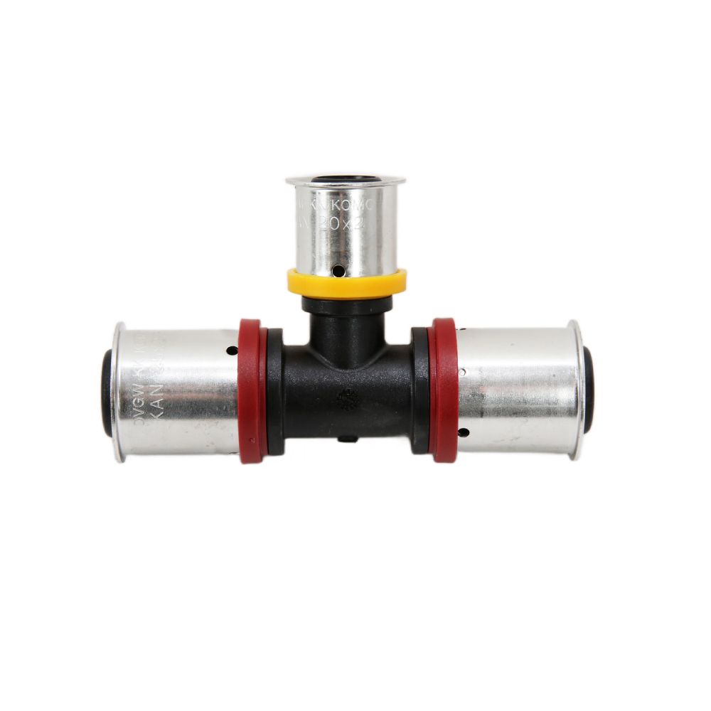 KAN-therm T-St�ck PPSU 25x20x25 K-070605 f�r Heizung und Sanit�r DVGW KAN-press