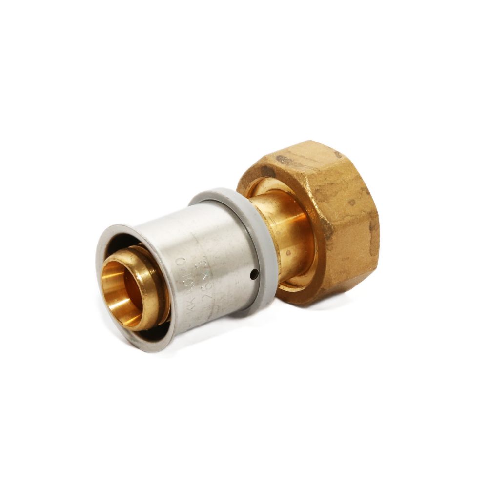 KAN-therm �bergang MS flachdichtend mit �berwurfmutter 26 x 1-IG K-080109 f�r Heizung und Sanit�r