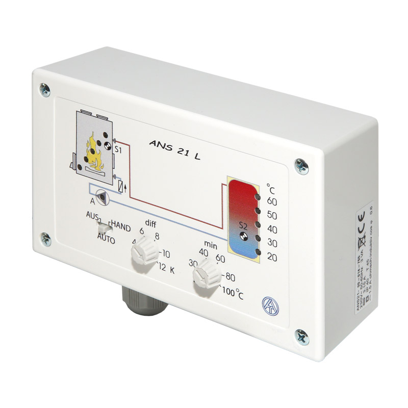 Ladepumpenregler Einkreisreglung TechnischeAlternative ANS21-L Differenztemperaturregler 01/ANS21-L