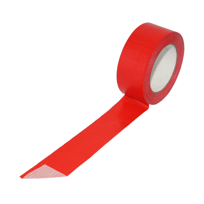1 Rolle Panzertape 50m x 48mm rot Gewebeklebeband Panzerband Klebeband
