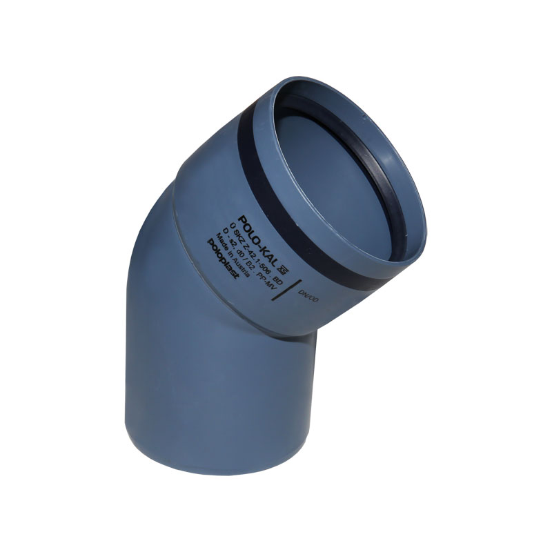 Poloplast POLO-KAL XS-Bogen PKXB DN110 Bogen 45° 110/45° HTME 102142