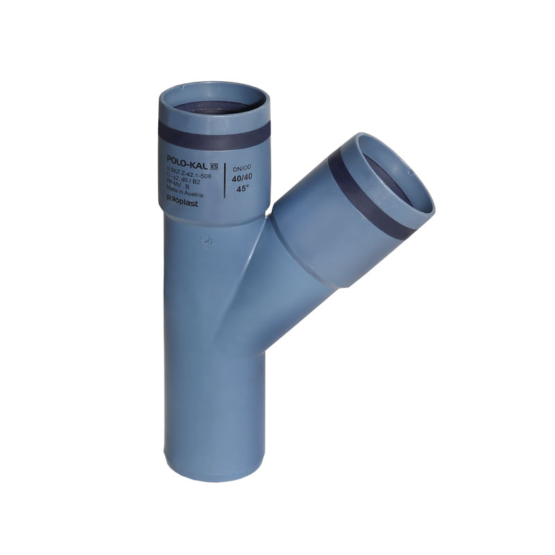 Poloplast POLO-KAL XS-Rohr PKXEA Abzweig Einfachabzweig 32/32/45° 102200