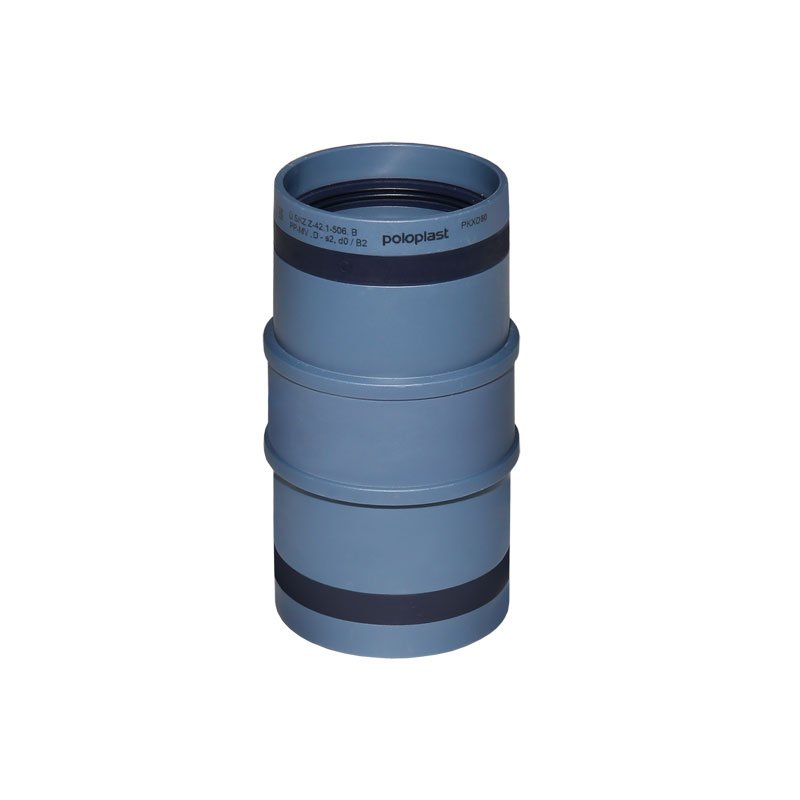 Poloplast POLO-KAL XS-Rohr PKXDM Doppelmuffe DN 40 102301