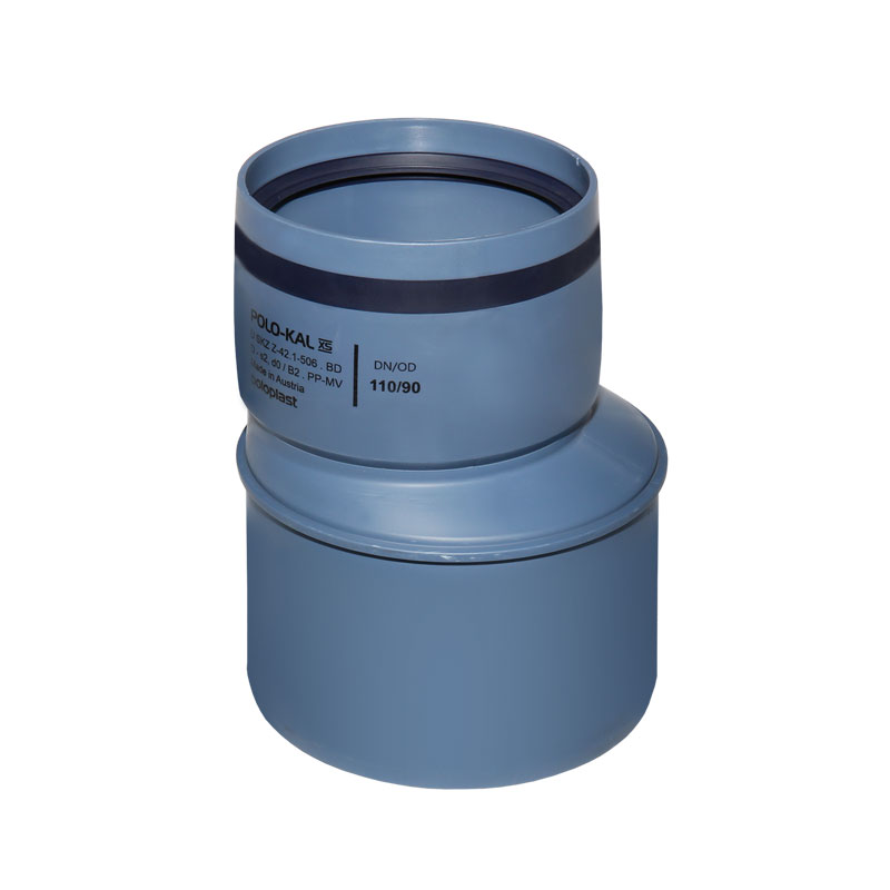 Poloplast POLO-KAL XS-Rohr PKXR Reduktion Reduzierung DN 110/90 102887