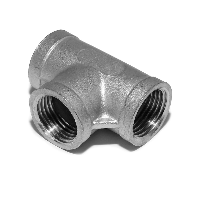 Hage T-Stück Edelstahl Rp 3/4- x Rp 3/4- x Rp 3/4- (IG) Artnr. 21060025