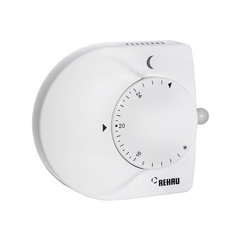 Rehau Temperaturregler E 230V alpinweiss Rehau Temperaturregler E 230V alpinweiss