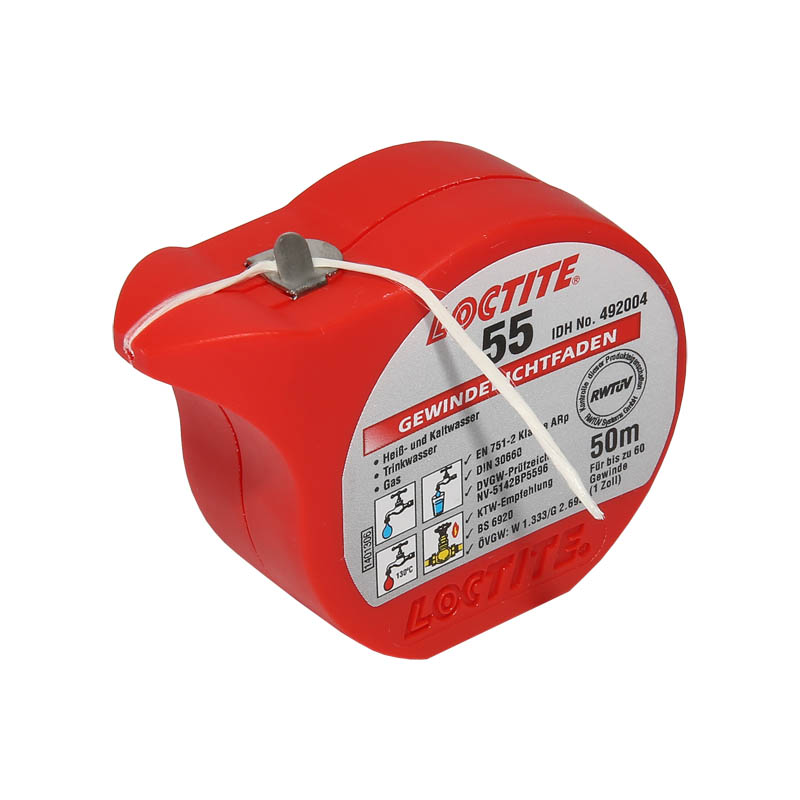 Loctite 55 Gewindedichtfaden Dichtfaden Spender à 50 m 492004