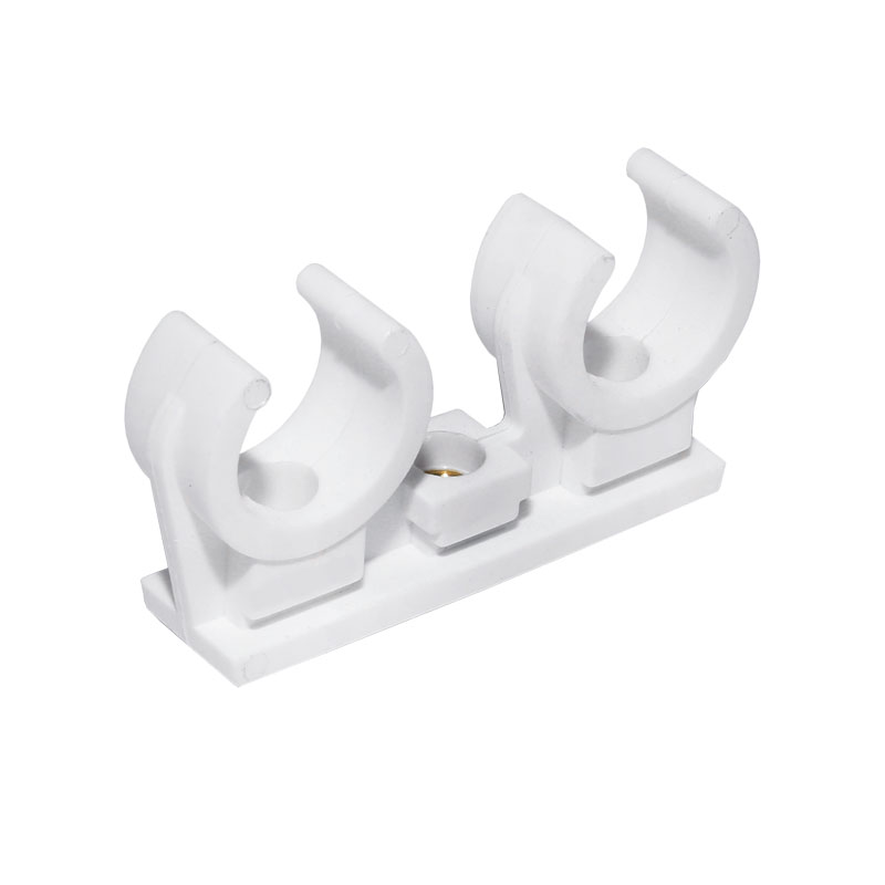 PVC Rohr-Clip doppelt Rohrclip Clip 20-22mm 261121