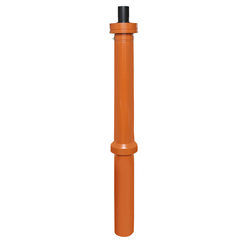 Bertrams 1 x Dachaufsatz 1000mm �ber Dach Polyline LAS DN 80/125, terrakotta 41DAK1000-80T