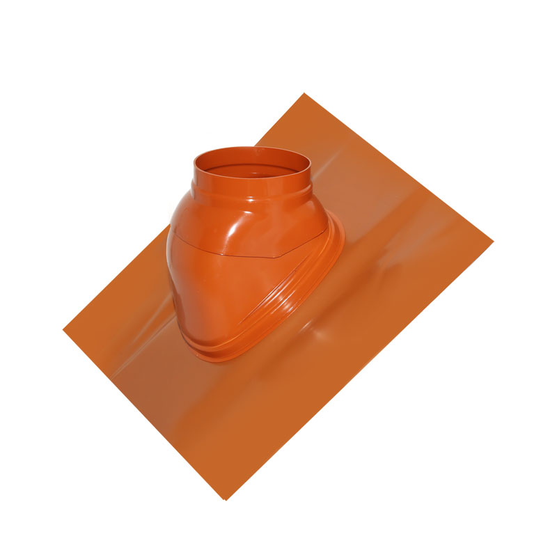 Bertrams 1 x Universal Dachpfanne Polyline LAS DN 80/125 und DN 60/100, terrakotta 41PFB80T