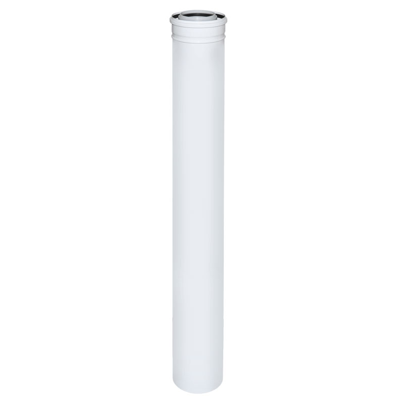 Bertrams 1 x Rohr 1000mm Polyline LAS DN 60/100, wei� 41RL1000-60