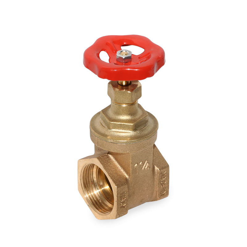 Absperrschieber Muffenschieber 1 1/4'' DN32 Schieber Rotguss ohne Entleerung PN 16