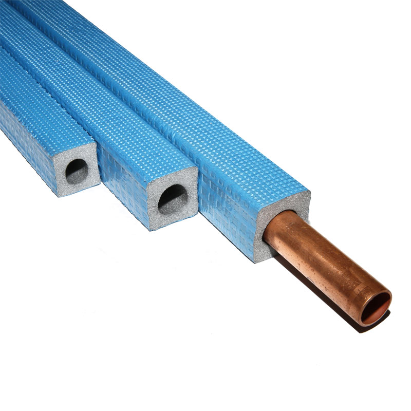 Armacell Tubolit DHS Quadra 15/9  f�r 15mm Rohr 1m Rohrisolierung Isolierung blau 15x9 mm viereckig