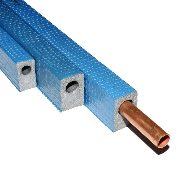 Armacell Tubolit DHS Quadra 15/25 für 15mm Rohr 1m Rohrisolierung Isolierung blau 15x25mm viereckig