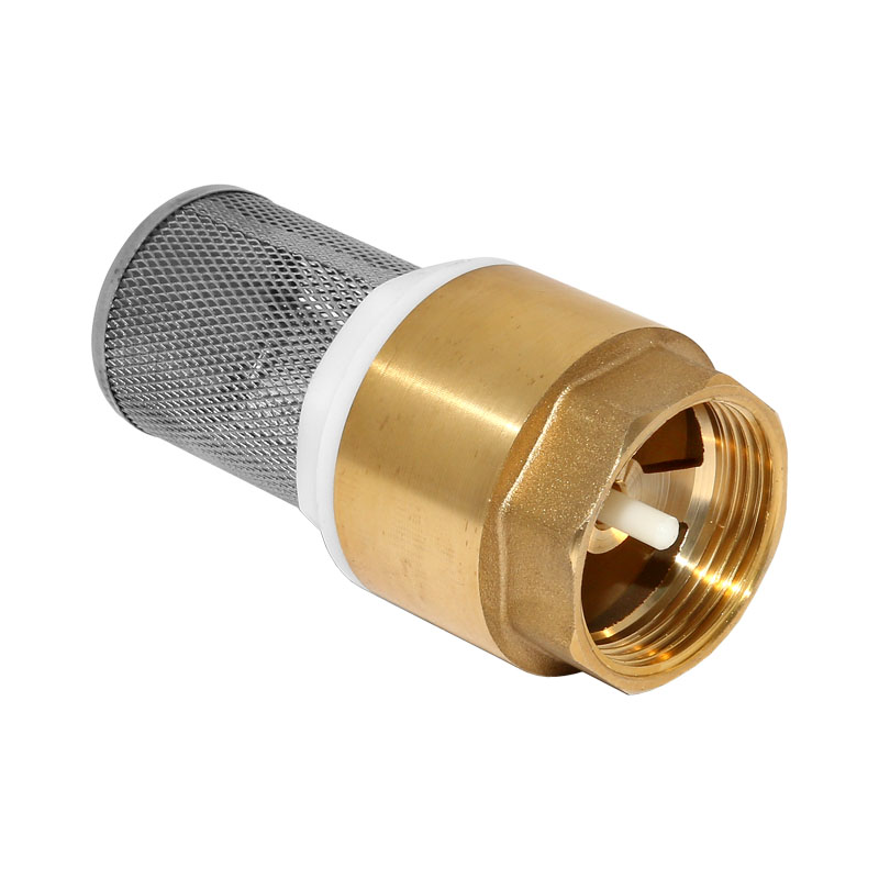 Fu�ventil mit Saugkorb f�r Saugleitung bei Jetpumpen und Hauswasserwerken 1 1/4-