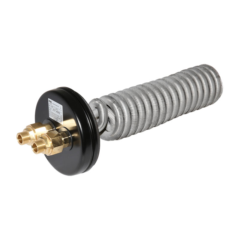 Austria Email Einbau-Rippenrohr-W�rmetauscher Flanschw�rmetauscher RWT1-140D Fl�che 1,4m� A90613