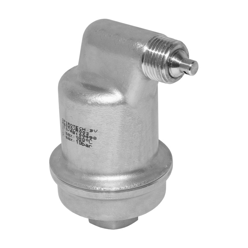 SpiroTop HT RVS Gro�entl�fter f�r hohe Temp. mit ��IG Geh�use Edelst. und Kunststoffschw. AB050/R002