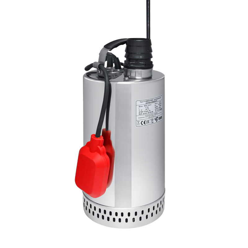 IBO TAUCHPUMPE für leicht verunreinigtes Wasser F-SWQ 1500 Watt 230V bis 49,8m³/h Förderhöhe bis 10m