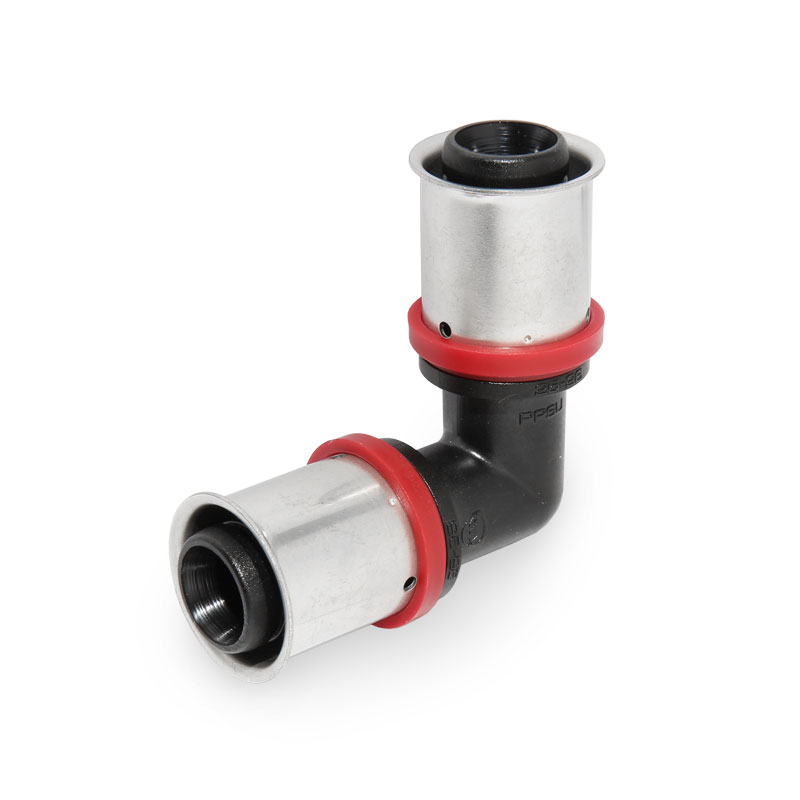 KAN-therm Winkel 90� 25 x 25mm PPSU K-070402 f�r Heizung und Sanit�r DVGW KAN-press