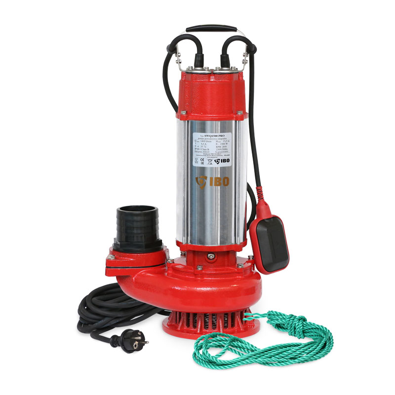 IBO SWQ 1500 PRO Flutpumpe Tauchpumpe bis zu 80m�/h 230V 1500W mit Schwimmerschalter