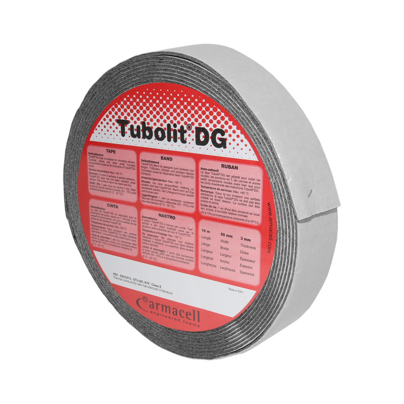 Armacell Klebeband PE Selbstklebend 50mm breit 3mm stark 10 meter auf der Rolle