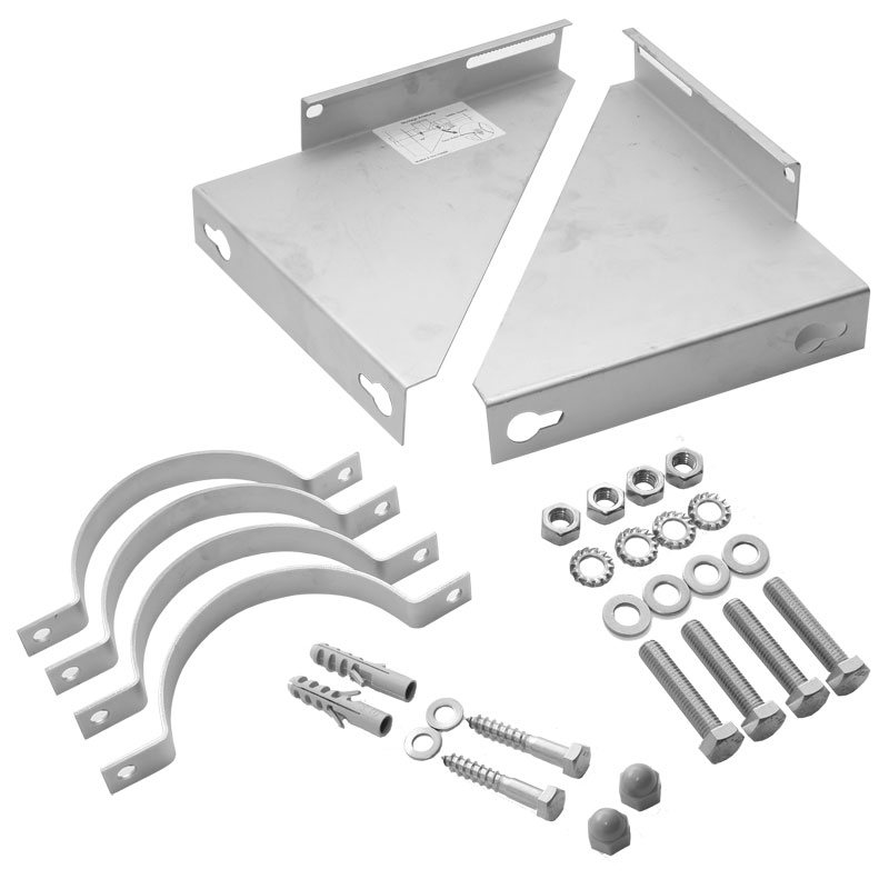 Remeha De Dietrich Aussenwandstützkonsole DN 80/125, für AW über Dach W001102