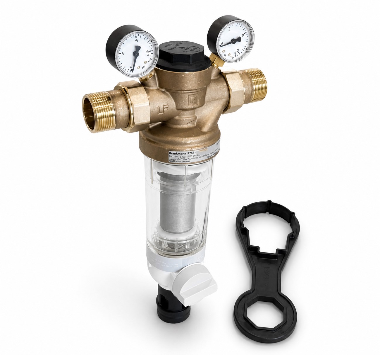 Honeywell Resideo Braukmann F76S R�cksp�lfilter bleifrei F76S-11/4-LFAA DN32