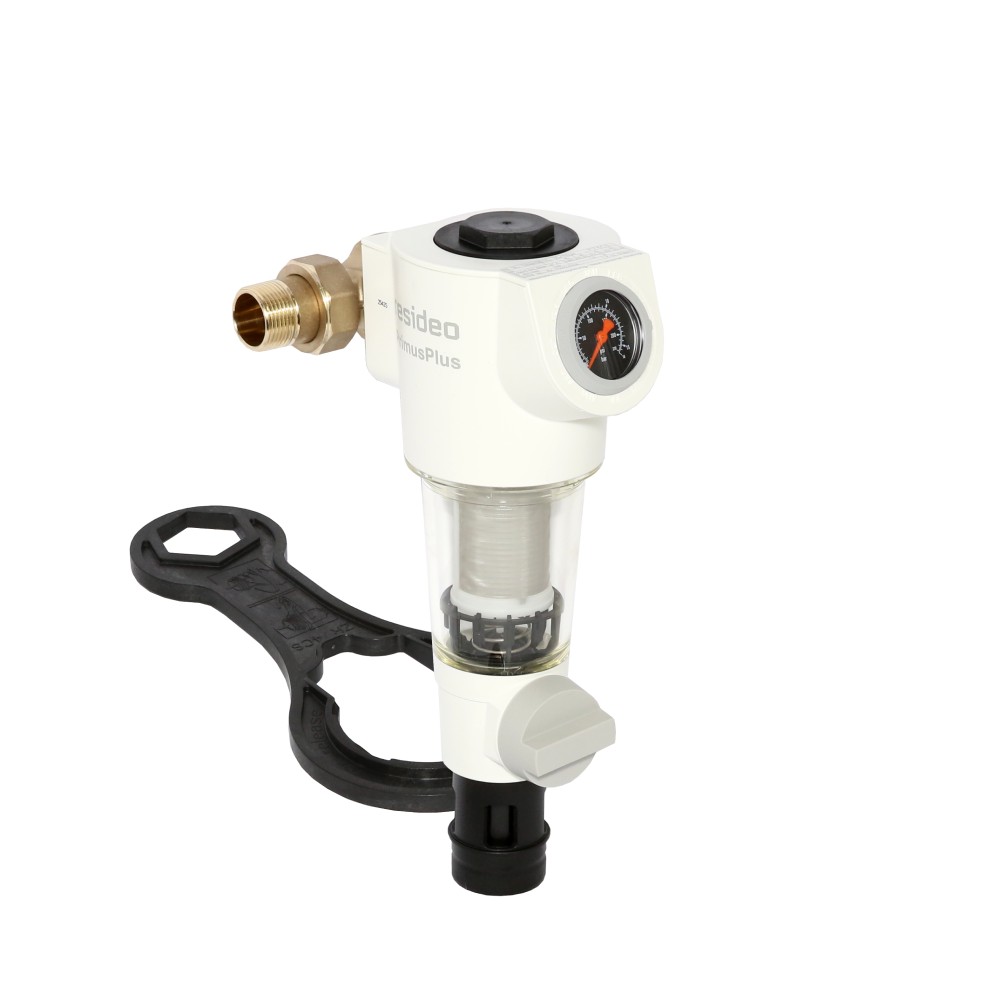 Honeywell Resideo Primus plus F74CS-1LFAA Rcksplfilter Feinfilter inkl. Anschlussstck