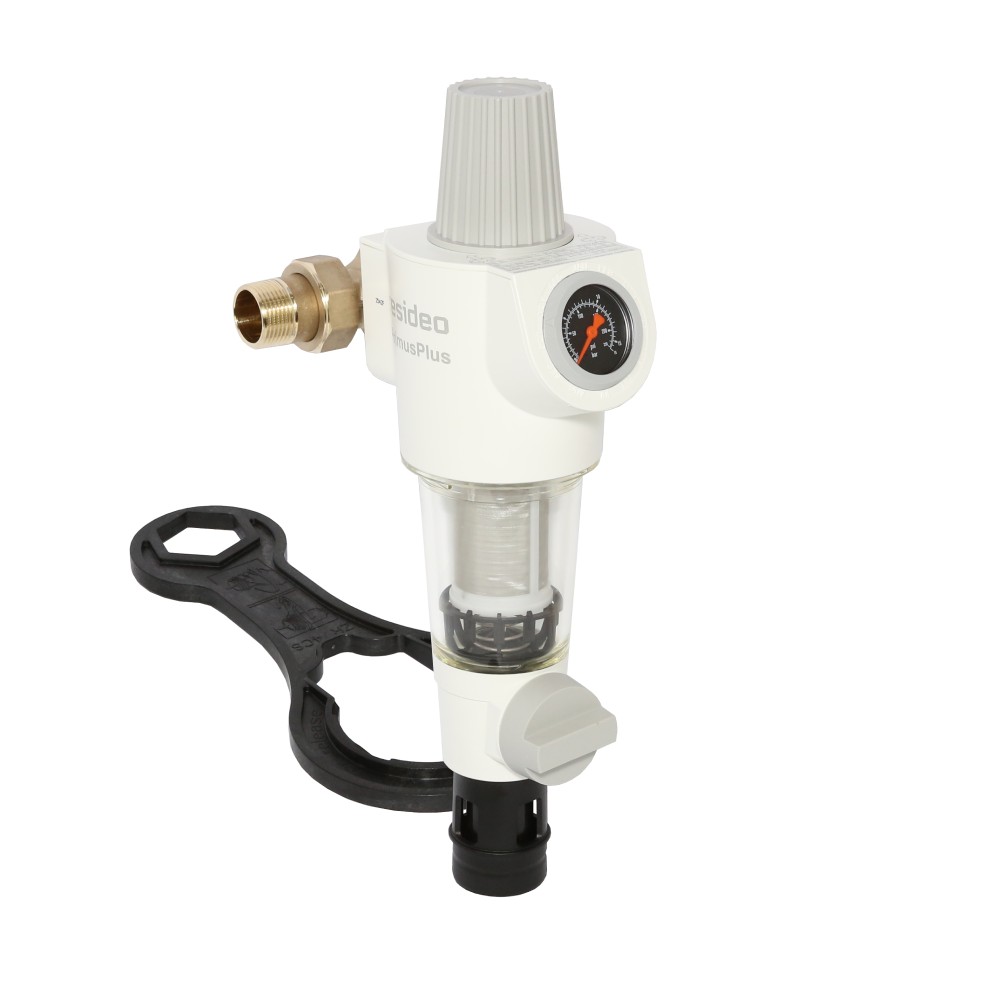 Honeywell Resideo Primus Plus FK74CS-1LFAA Hauswasserstation inkl. Anschlussst�ck u. Druckminderer