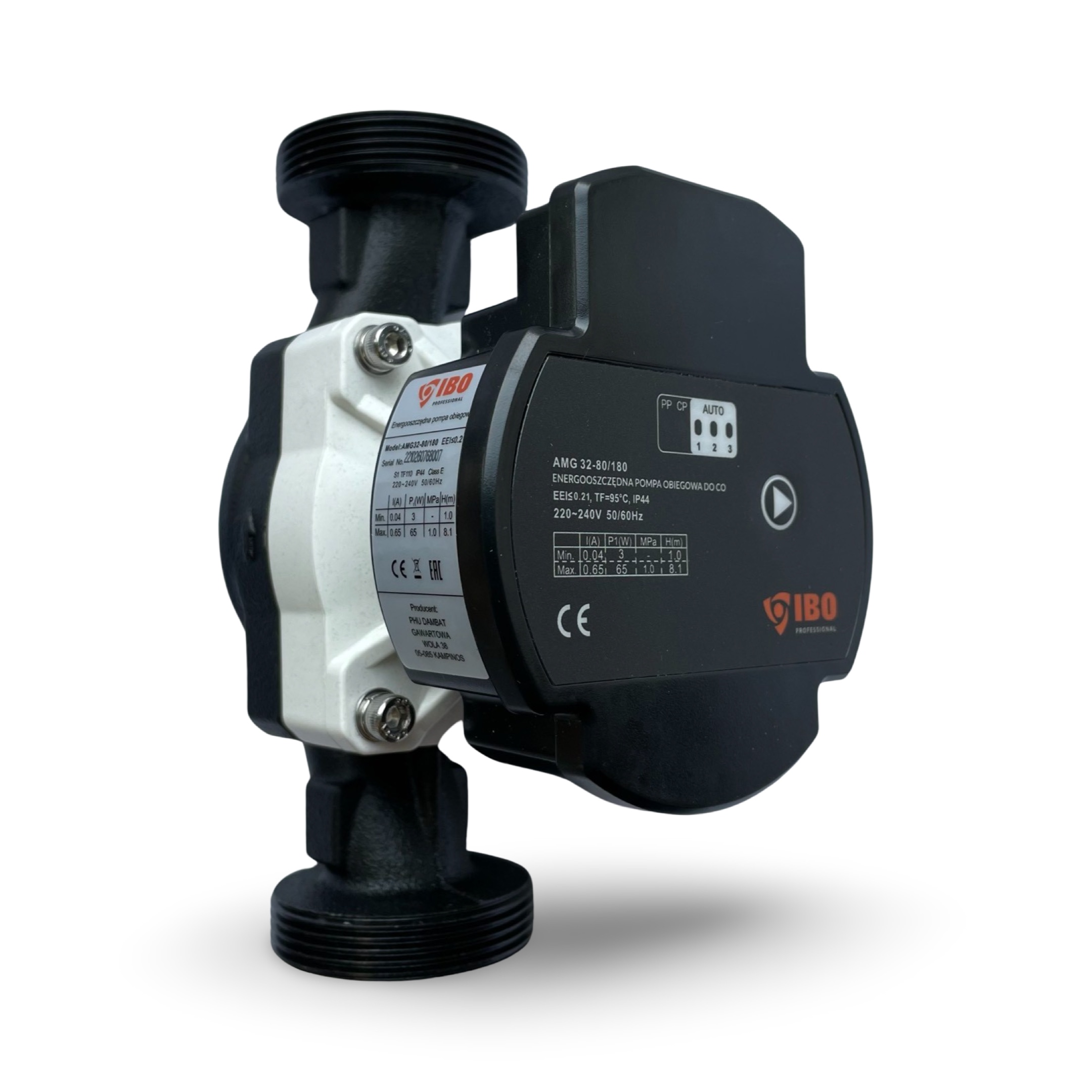 IBO AMG 32-80/180 PWM Heizungspumpe Hocheffizienzpumpe EEI 0,21