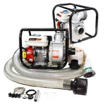 IBO BZP 30 Benzin Schmutzwasserpumpe Set inkl. Ansaug und B-Schlauch