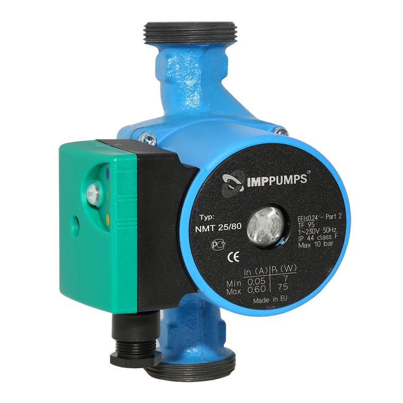 IMP NMT PLUS 25/80-180 mm Niedrigenergiepumpe Heizungspumpe Energieefizienzkl. A EEI<0,19 979523856