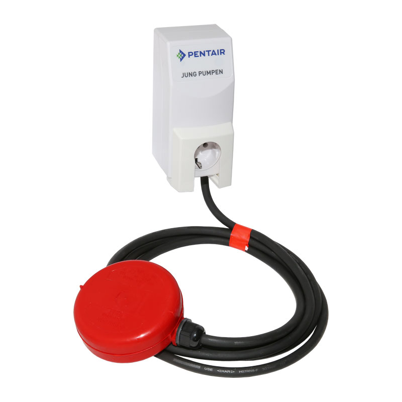 Jung Waschmaschinenstopp AW3 mit KT-Schalter separat netzabh�ngig und 3 m Leitung JP44895