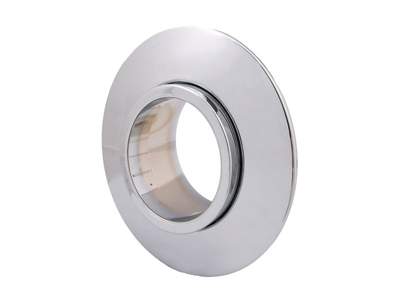 Sch�tz ROSETTE 2 TEILIG AUSSEN. 125MM MIT INNENTUBUS,AUFSCHUBHOEHE 41MM verchromt