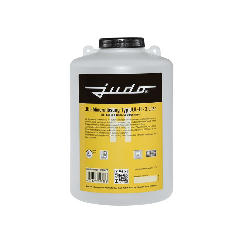 JUDO JUL-H 3 Ltr. JUDO Minerall�sung Dosierfl�ssigkeit 8600027