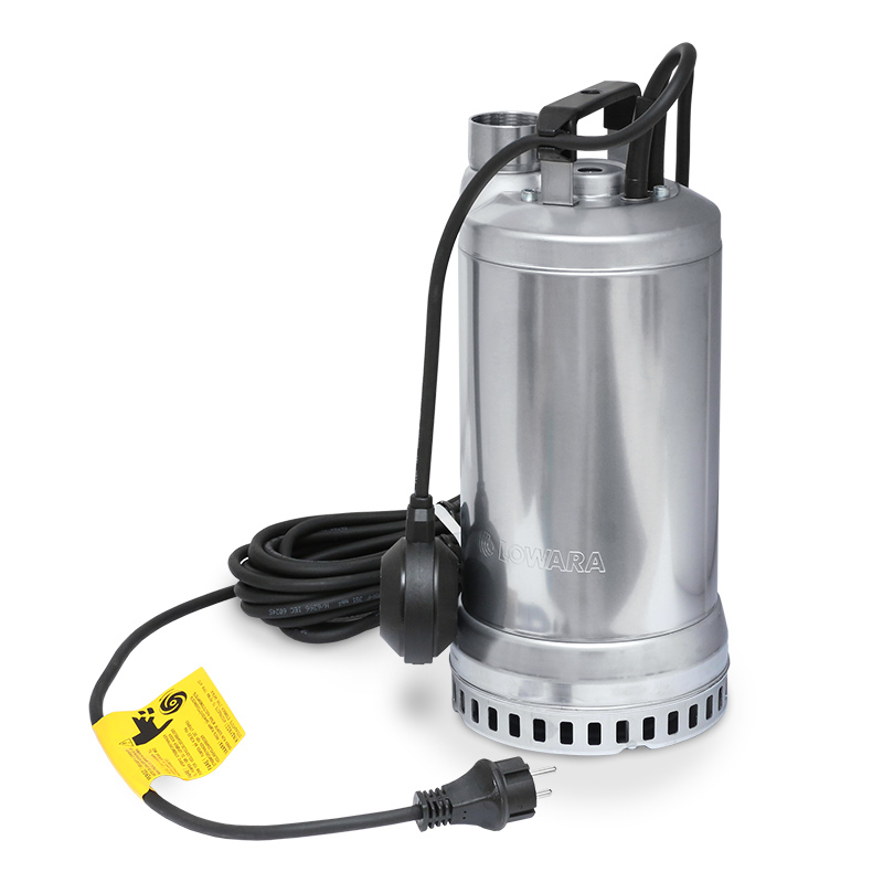 LOWARA Schmutzwasserpumpe Tauchpumpe DIWA 07/B mit Schwimmerschalter und 10m Kabel 107680020