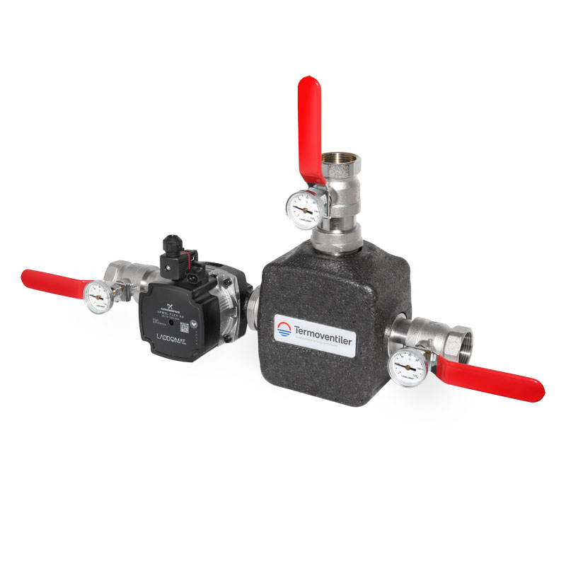 Laddomat 11-200 komplett mit Grundfos UPM3L, Thermoelement 72�C Kugelh�hne 1 1/4- IG 11121772