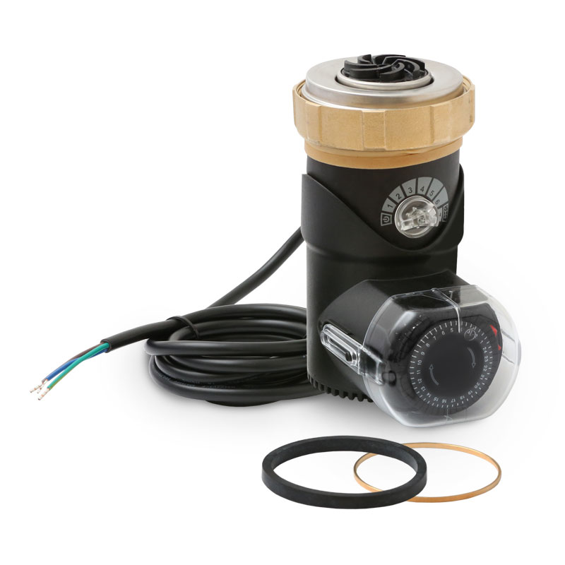 Lowara ecocirc PRO 00-1 U Servicemotor hocheffiziente Zirkulationspumpe mit Uhr 60A1D5001