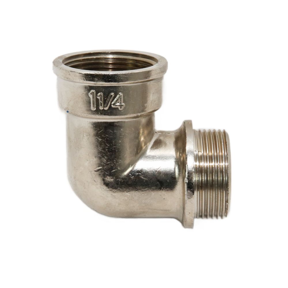 Sonderangebot Meibes IG/AG Winkel 1 1/4- vernickelt, AG flachdichtend 43.66145