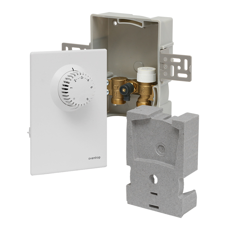 OVENTROP Einzelraumregelung Unibox ET weiß 1022632 m. voreinstellbarem Thermostatventil